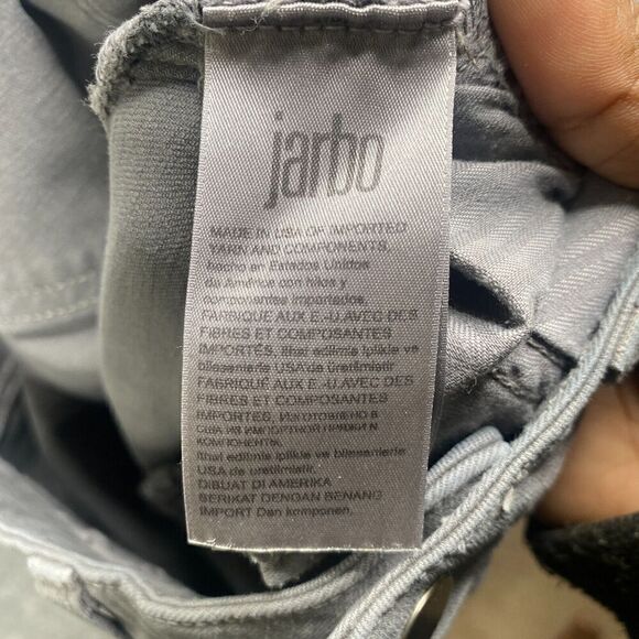 Jarbo Womens High Rise Skinny Long Jeans Size IT 34 Stoney Gray Wash 27x30 MEas - Picture 12 of 13